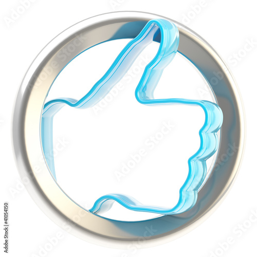 Like social button isolated
