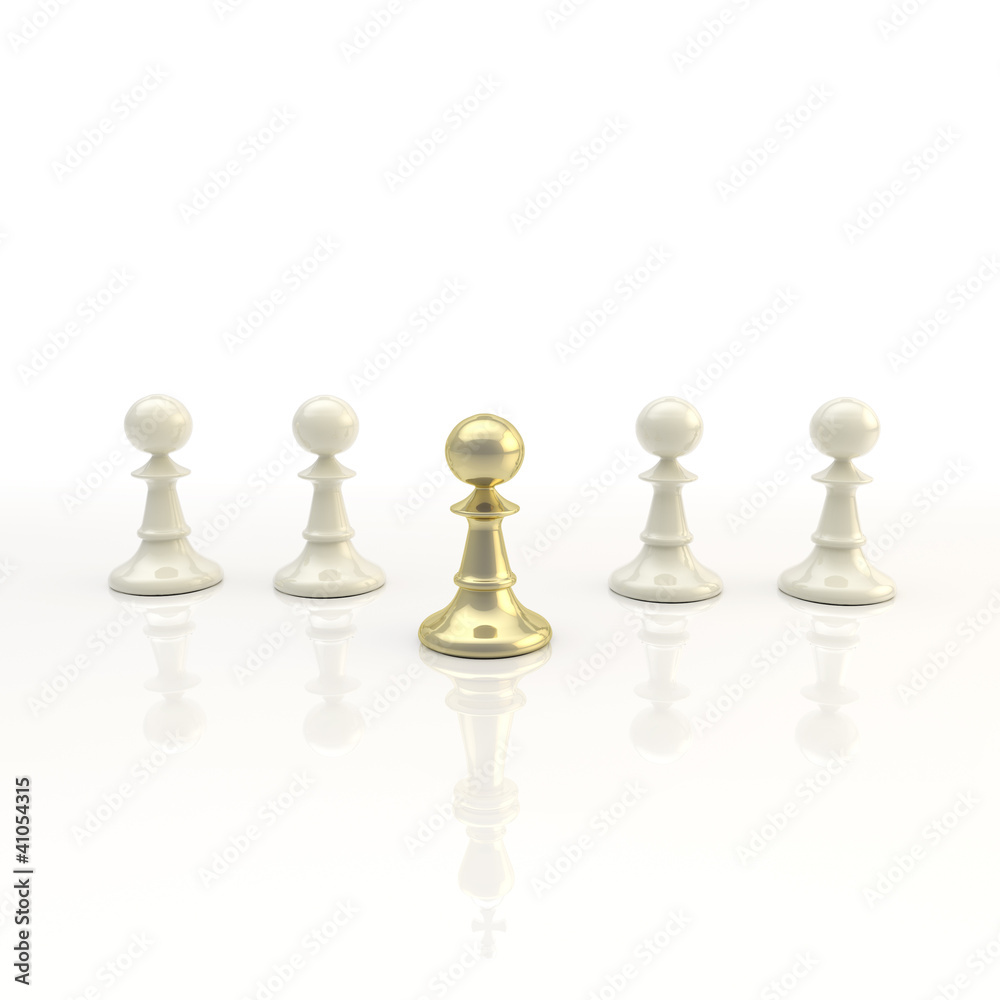 Leadership: light chess background Leadership: light chess background