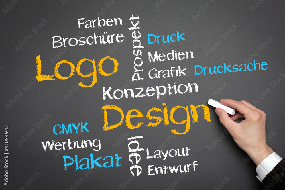 Logo und Design Tag Cloud