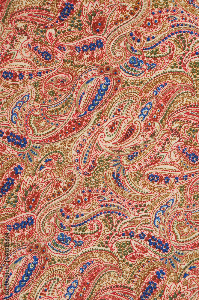 Floral Fabric Texture