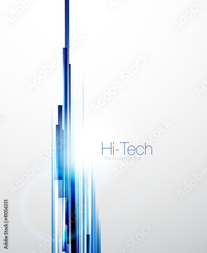 Straight blue lines background