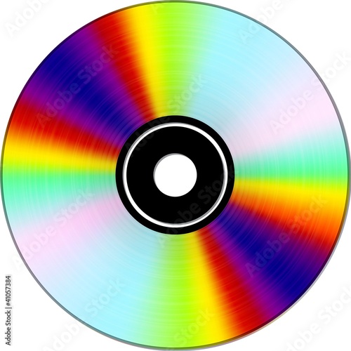 Isolated vector compact disc with recorded tracks