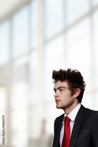 portrait of young businessman