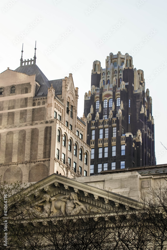 Naklejka premium New York buildings