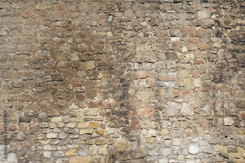 Brick wall architectural background texture  Jerusalem  Israel 