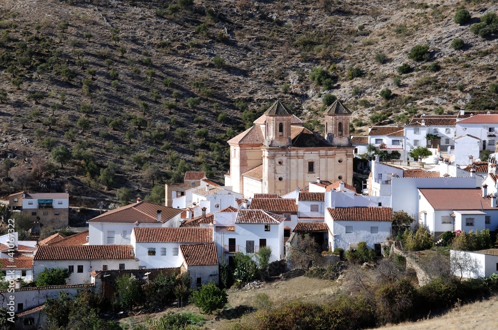 View of Alpandeire, Andalusia, Spain © Arena Photo UK