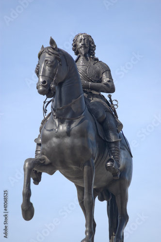 King Charles I statue  Trafalgar Square  London