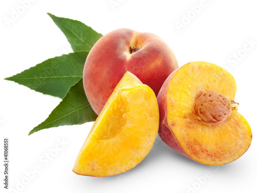 peach fruits photo