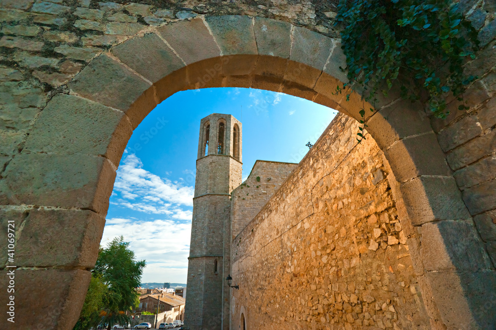 Fototapeta premium Monastery of Pedralbes in Barcelona, Spain