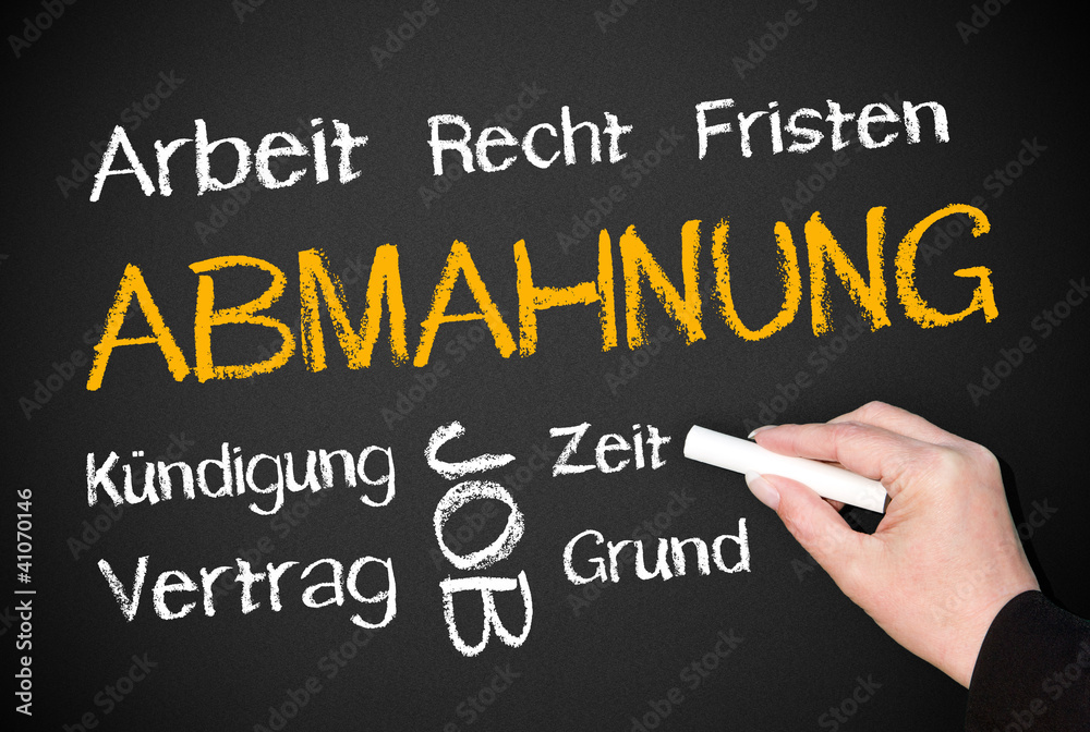 Abmahnung Abmahnung