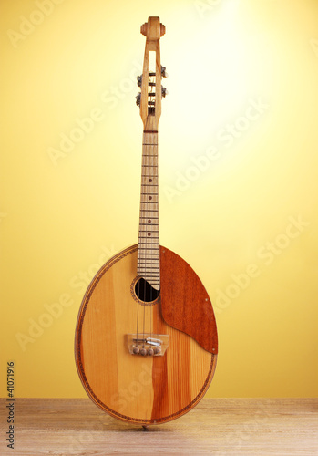 Retro kobza- Ukrainian musical instrument