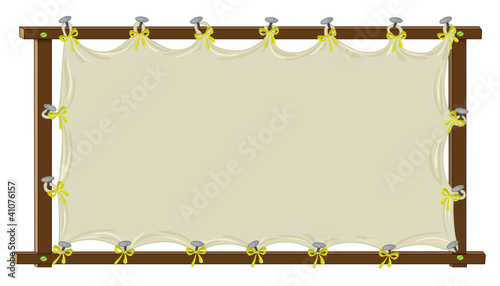 Blank banner