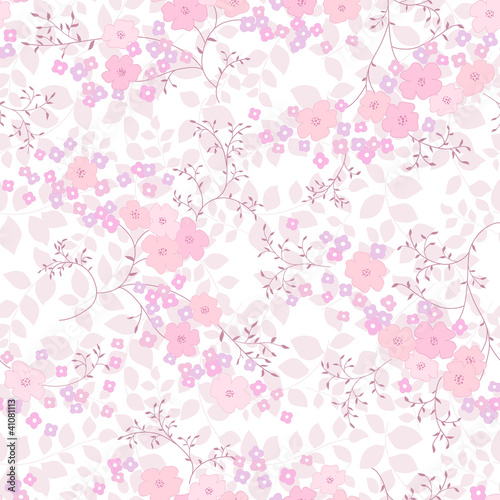 seamless floral background