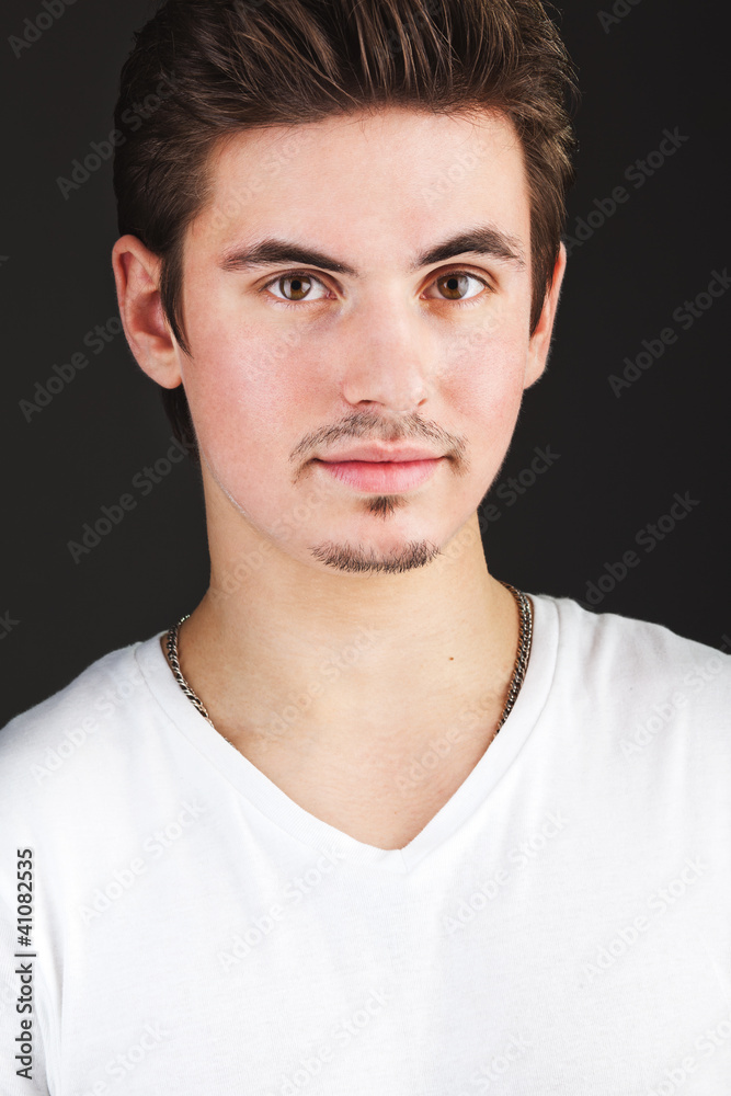 Good looking fashion young with a urban look Good looking fashion young with a urban look