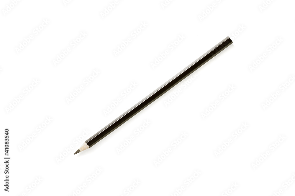 Pencil isolated on pure white background Pencil isolated on pure white background