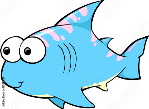 Cute Shark Illustration