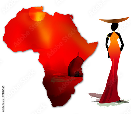 femme d'Afrique