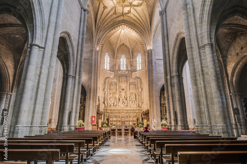 Santa Maria Cathedral at Huesca  Spain
