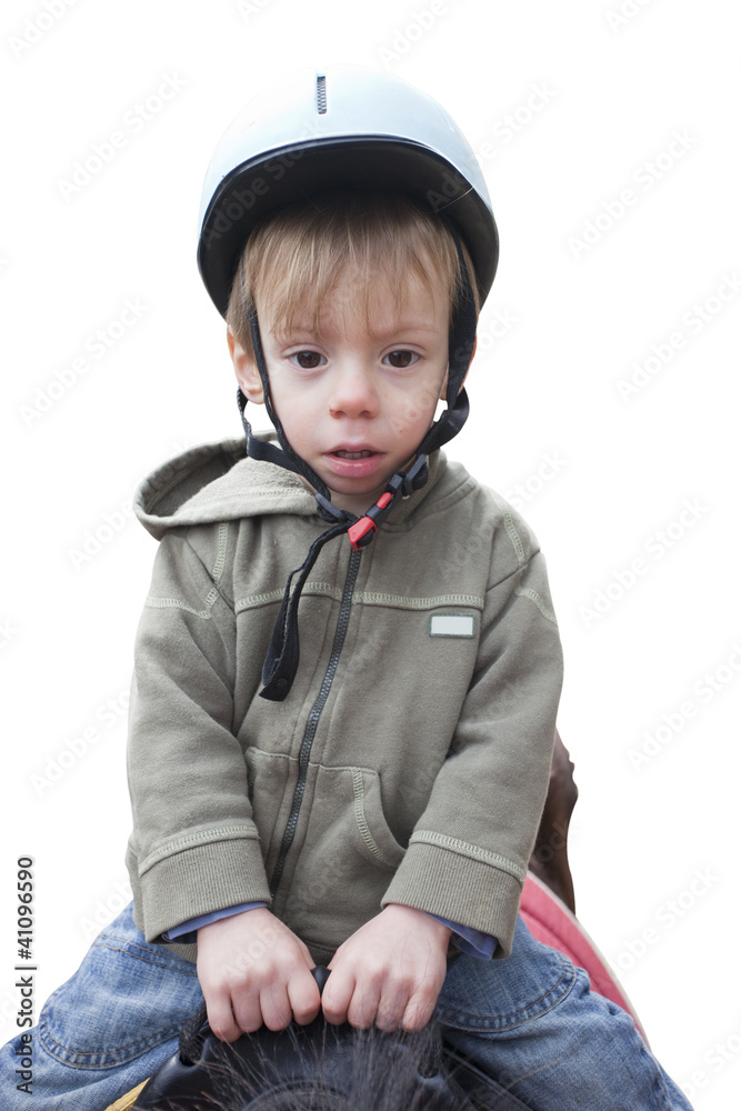 enfant faisant du poney enfant faisant du poney