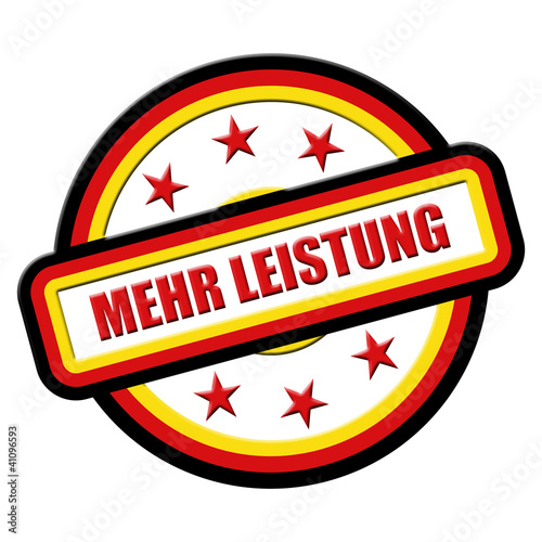 Sternen Stempel srg rel MEHR LEISTUNG photo