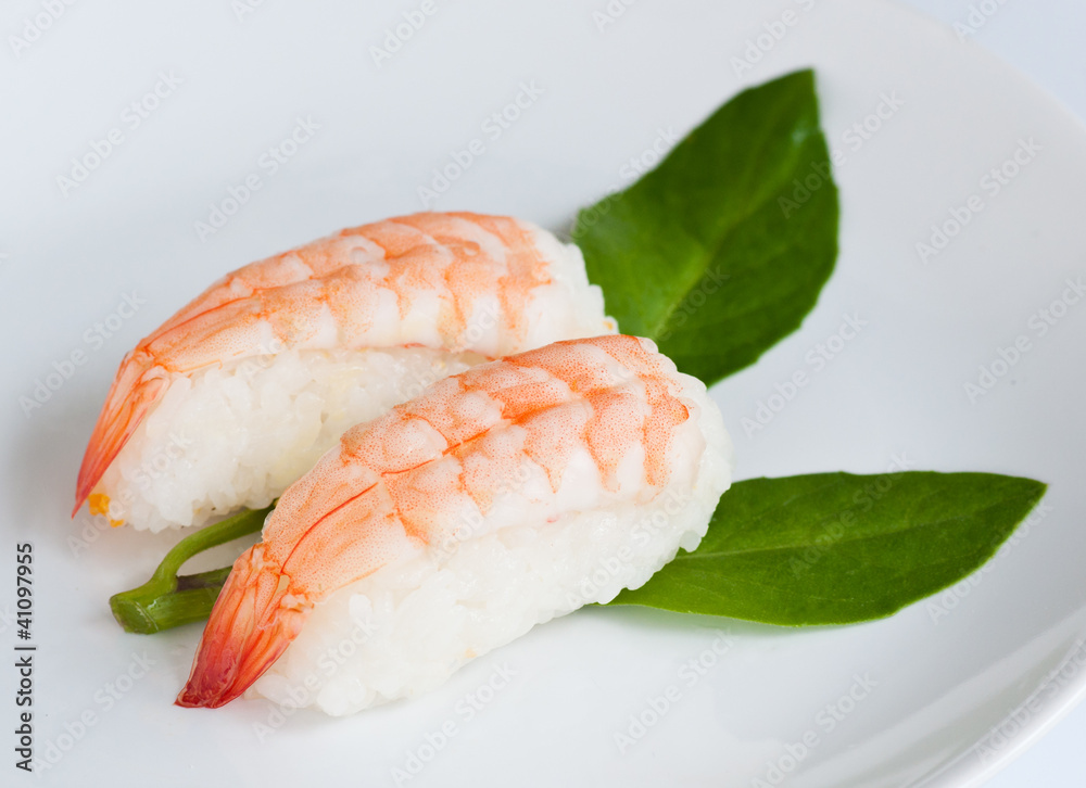 shrimp sushi shrimp sushi