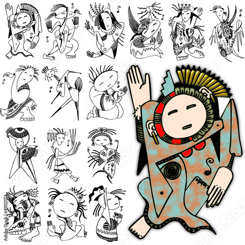 character action diva style design costume