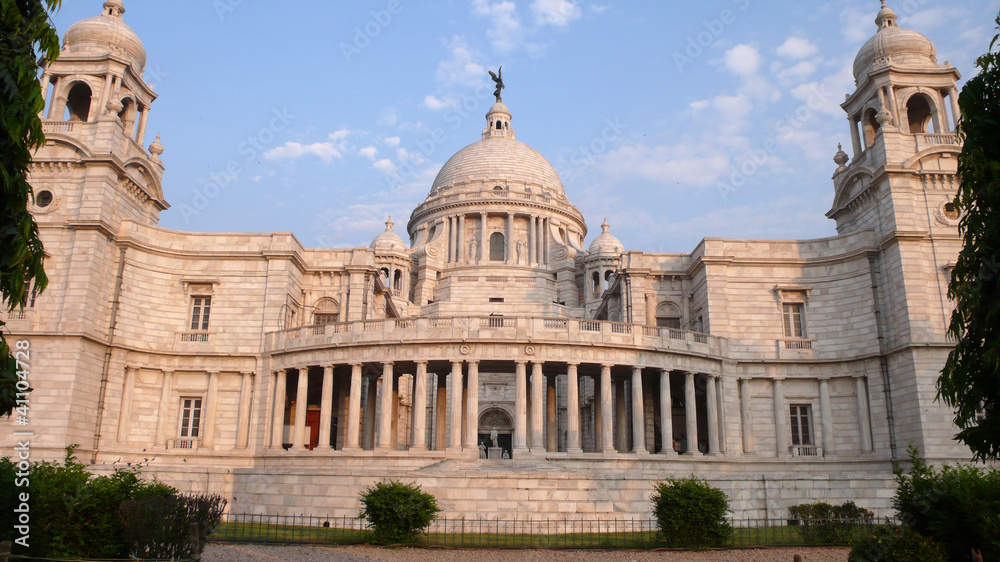 Victoria Memorial de Calcuta en Bengala Occidental, India