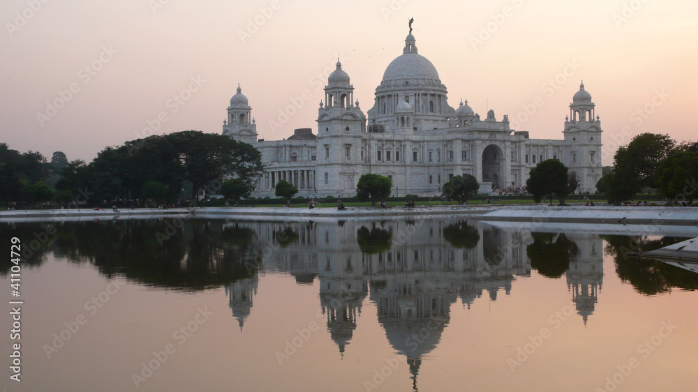 Victoria Memorial de Calcuta en Bengala Occidental, India