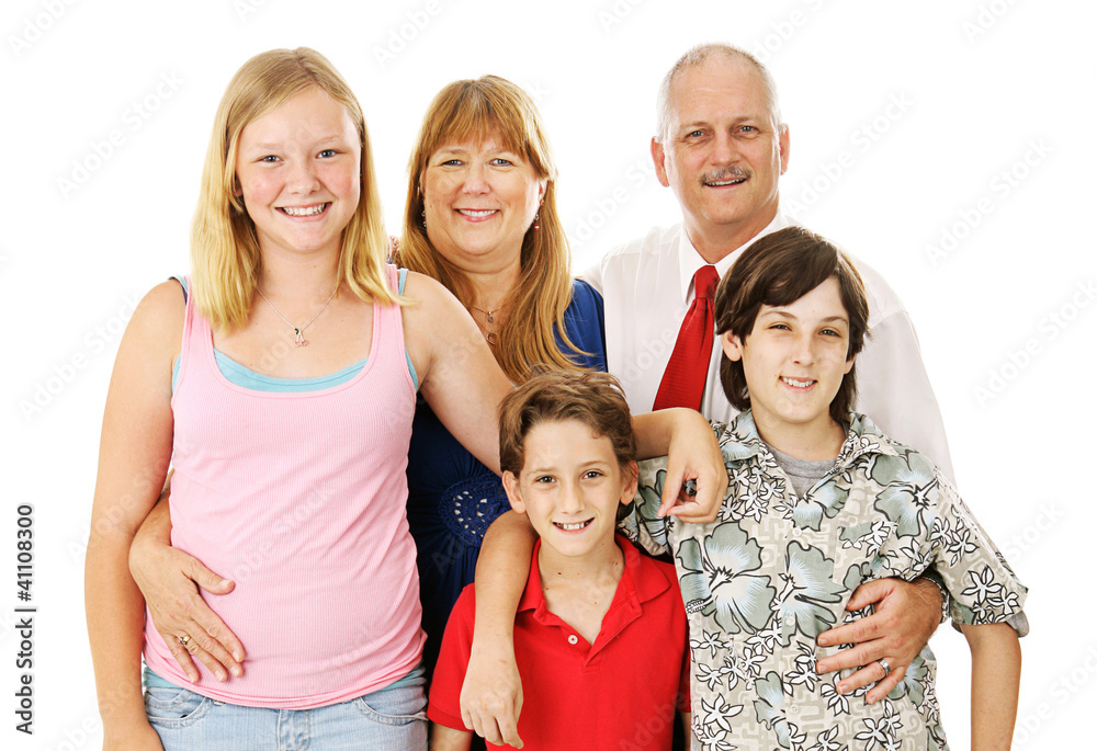 Obraz premium Stock Photo of Nuclear Family