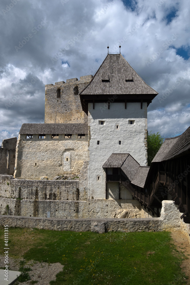 European medieval castle