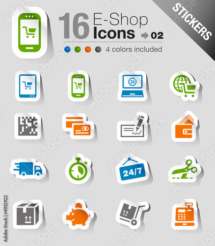 Stickers -  Shopping icons