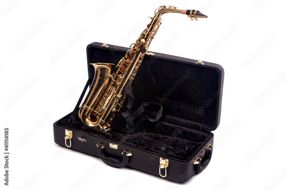 Naklejka premium Saxophone