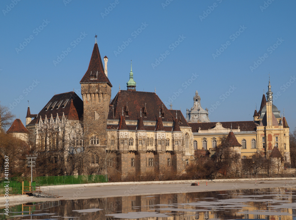 Obraz premium vajdahunyad Castle, Budapest, Hungary.