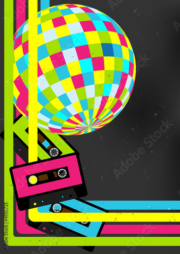 Retro Party Background