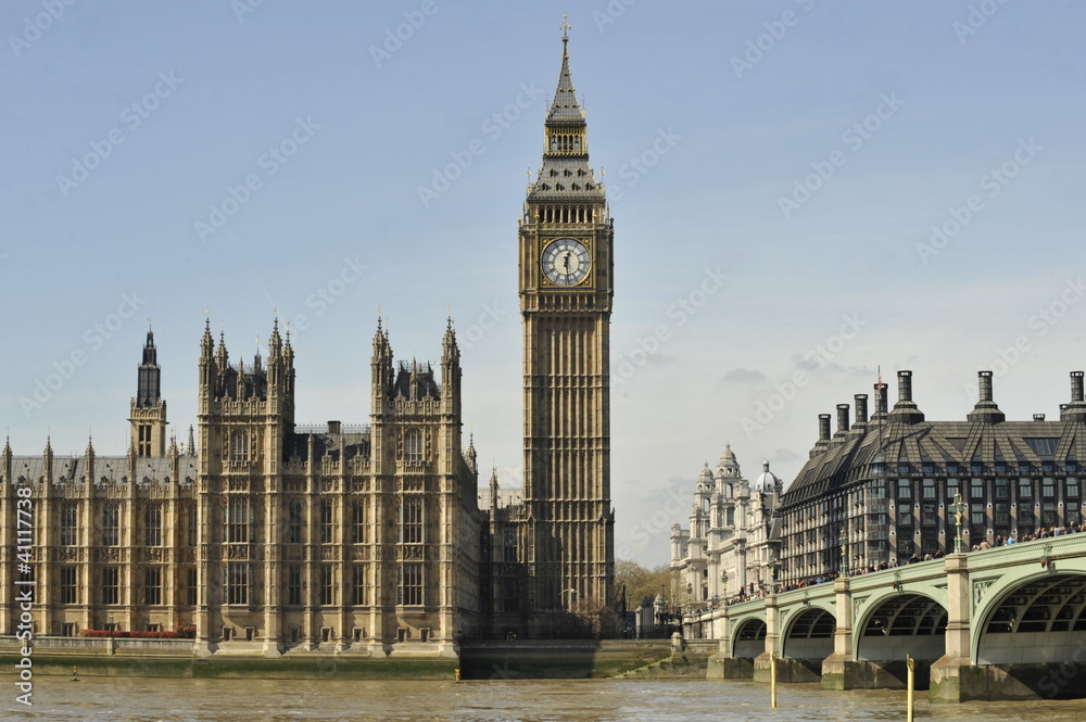 Obraz premium Big Ben and the Houses of Parliament