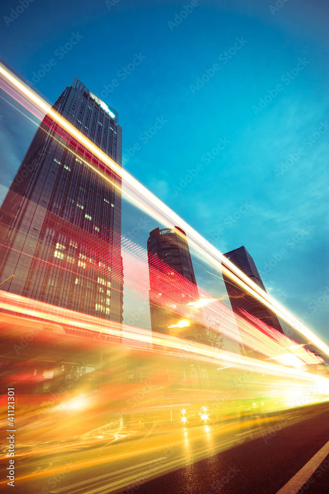 Fototapeta premium City of modern architecture