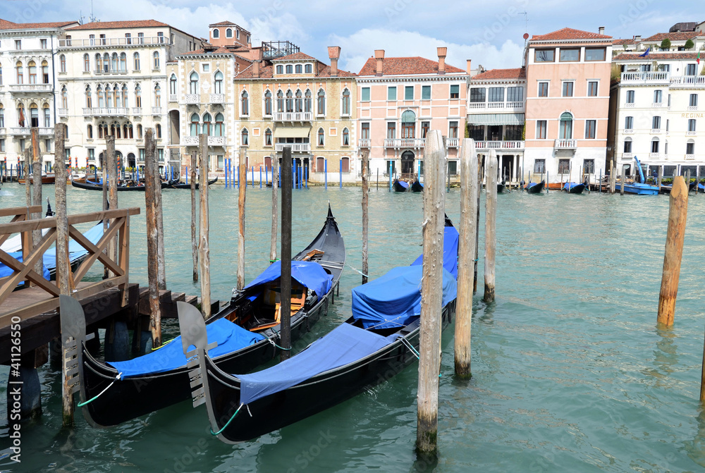 Gondeln in Venedig