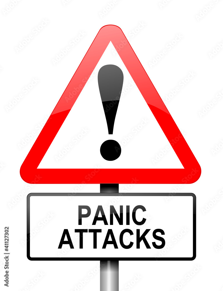 Panic attack warning. Panic attack warning.