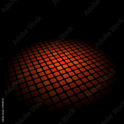 Abstract pattern on deep background