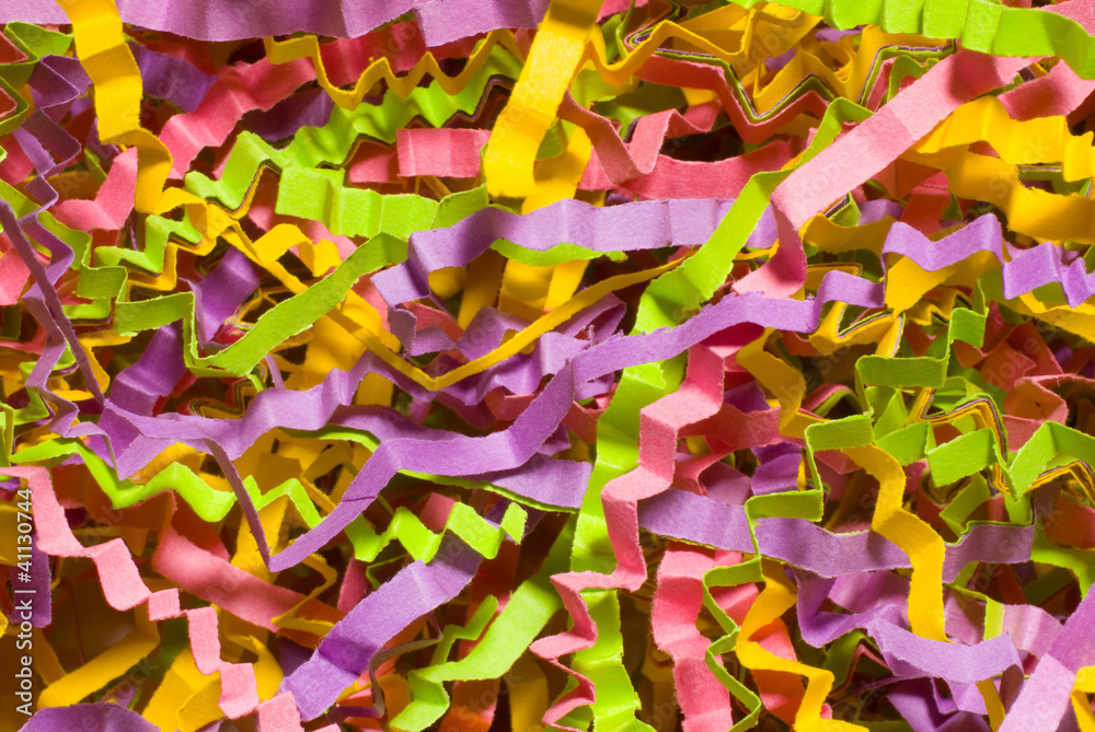 Fototapeta premium paper streamers for celebration