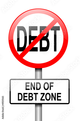 Free Download Debt free zone. - GFXLoad