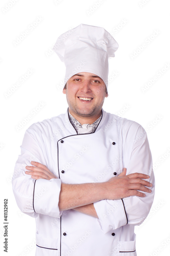 Portrait male chef