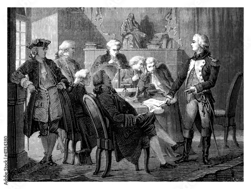 Noble Assembly - 18th century photo