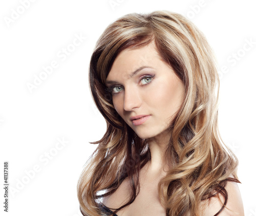Portrait of pretty woman