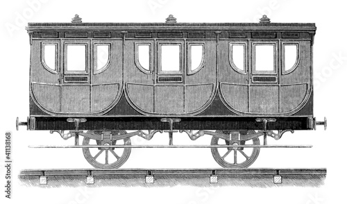 Foto Wagon - 19th century