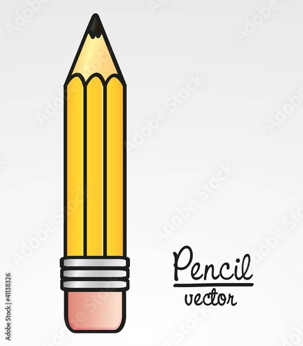 delineated pencil photo