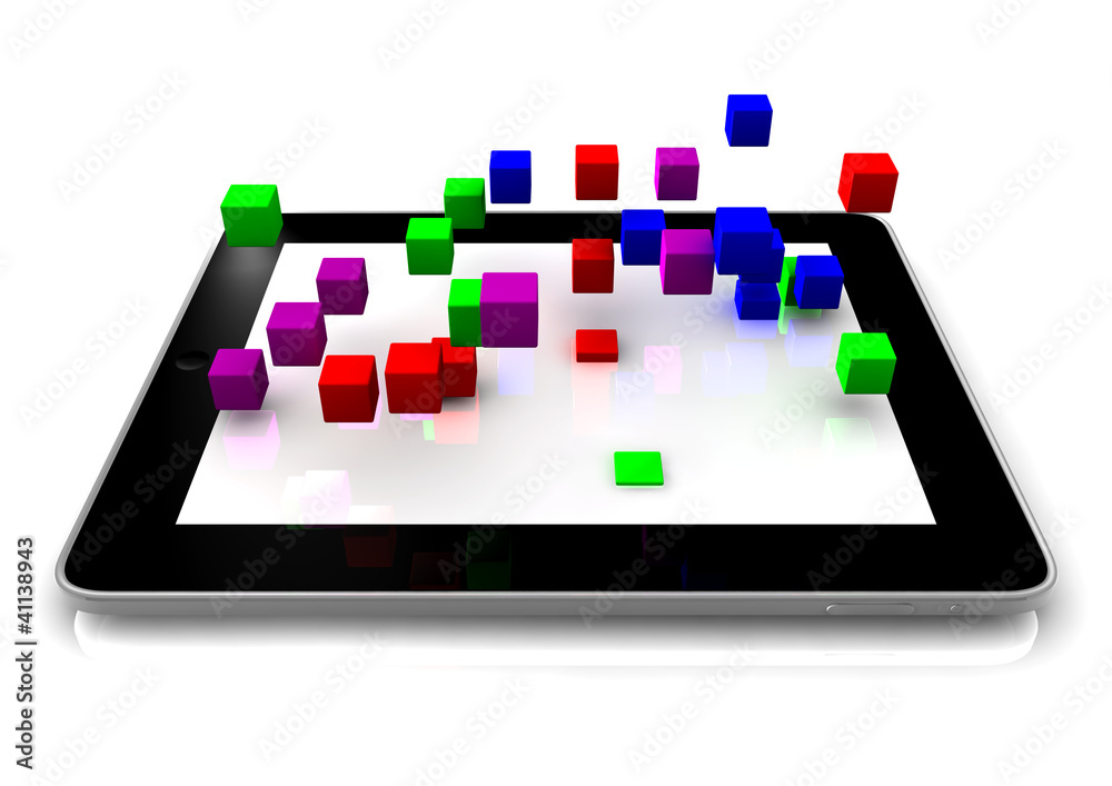 Tablet PC mit Apps