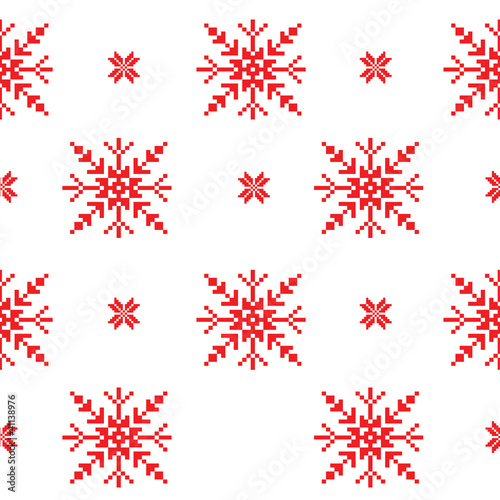 Scandinavian seamless pattern