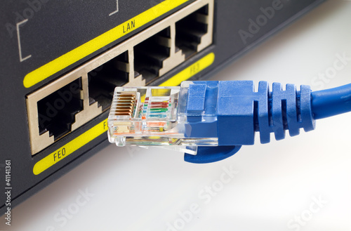 conexión a router photo