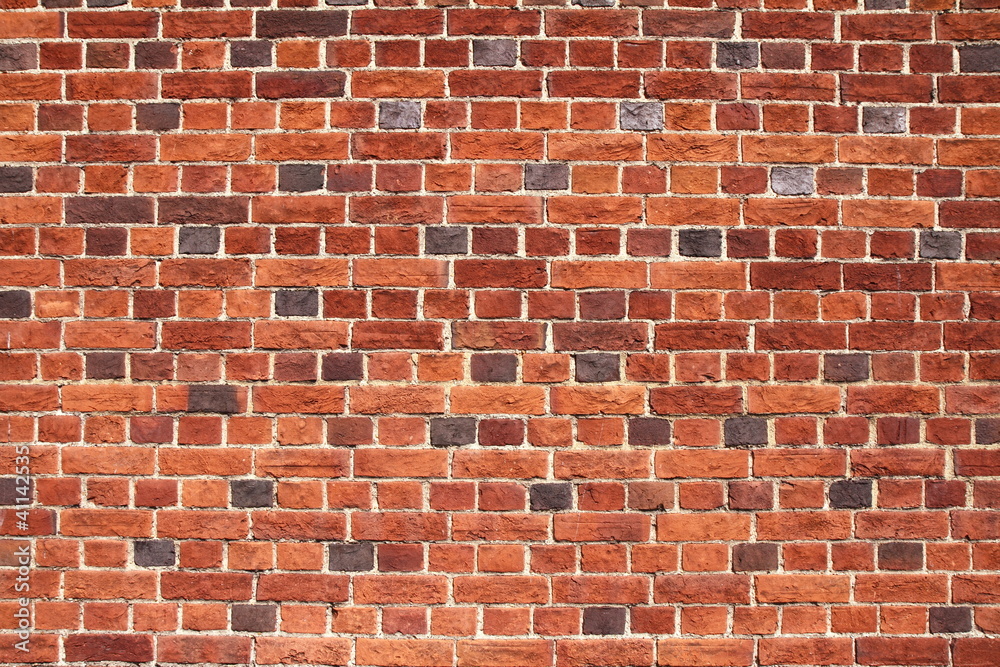 Obraz premium Brick wall in close up - a background